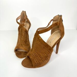 SHEIN Women's Tan Heeled Sandals